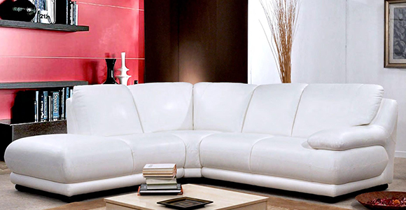 white sofa repair