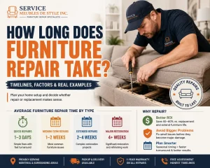 time of average furniture repair