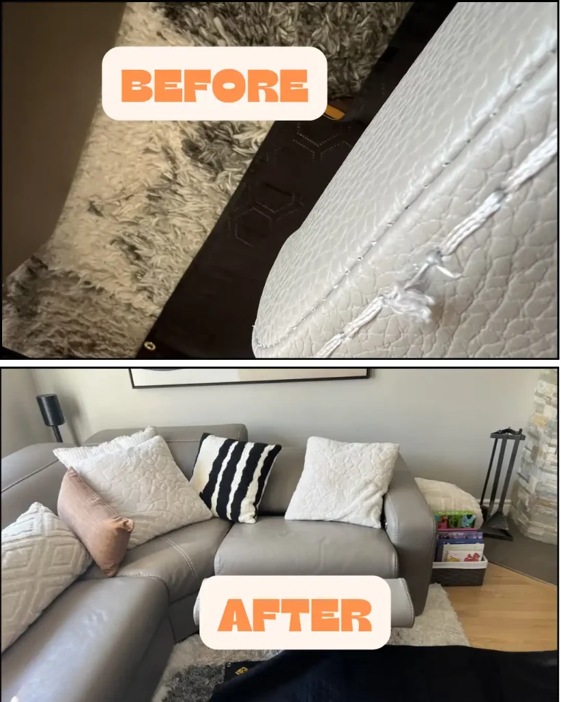 stiching and seams repair